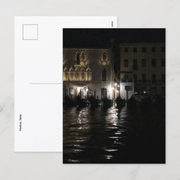 Middernacht op het Grand Canal Briefkaart