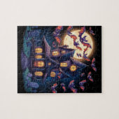 Middernacht op het Haunted Estate Legpuzzel (Horizontaal)