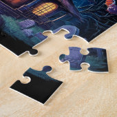 Middernacht op het Haunted Estate Legpuzzel (Zijkant)