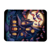 Middernacht op het Haunted Estate Magneet (Horizontaal)