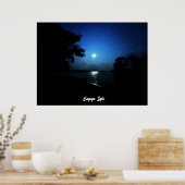 MIDDERNACHT OP HET MEER POSTER (Keuken)