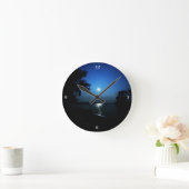 MIDDERNACHT OP HET MEER RONDE KLOK (Huis)