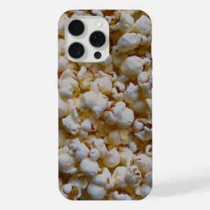 Middernacht Popcorn Achtergrond Klaar om aan te pa iPhone 15 Pro Max Case