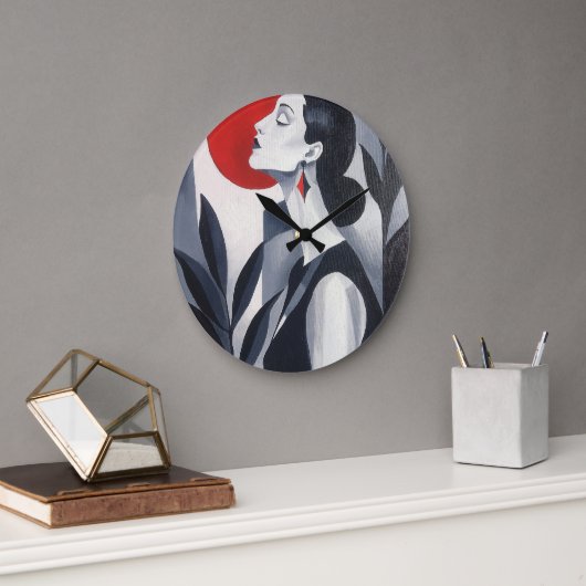 Middernacht Radiance Wandklok (Kantoor)