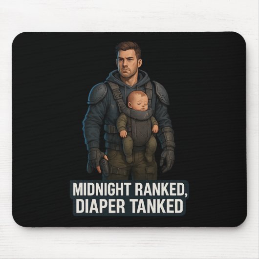 Middernacht Ranked Muismat (Voorkant)