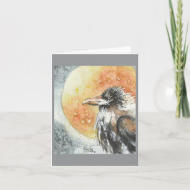 Middernacht Raven door Sherry Kaart