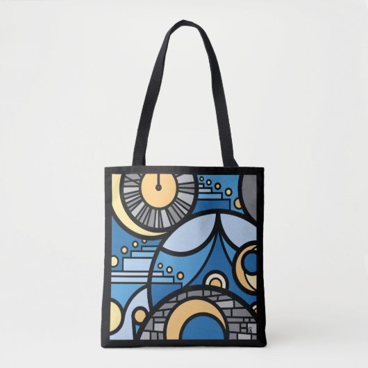 Middernacht slaat tote bag (Voorkant)