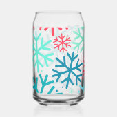 Middernacht Sneeuwval Kan Glas (Voorkant)