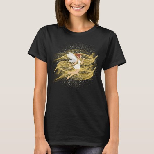 Middernacht Sprookjesfee T-shirt (Voorkant)