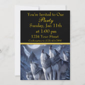 Middernacht Summit Wolves Trio Kaart (Voorkant)