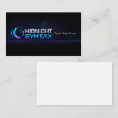 Middernacht syntaxis visitekaartje (Voorkant / Achterkant)