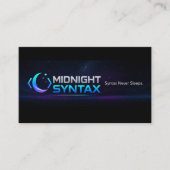 Middernacht syntaxis visitekaartje (Voorkant)