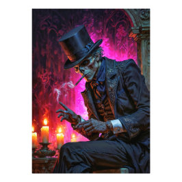 Middernacht Toast met de Baron Samedi Foto Afdruk
