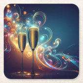 Middernacht Toast Onderzetters (Voorkant)
