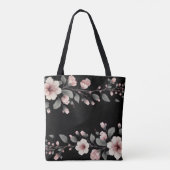 Middernacht Tropen Tote Bag (Achterkant)