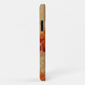 Middernacht Tuin Hawaiaanse Rode Nep Hout Case-Mate iPhone Case (Achterkant/rechts)