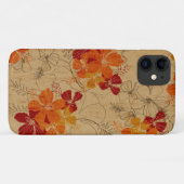 Middernacht Tuin Hawaiaanse Rode Nep Hout Case-Mate iPhone Case (Achterkant (horizontaal))
