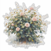 Middernacht Tuin Sticker (Voorkant)