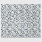 Middernacht Tuin Toile Cadeaupapier (Vlak)