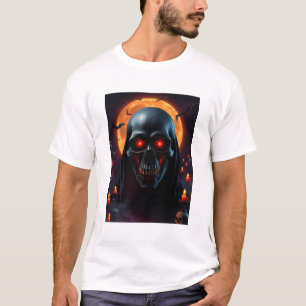 Middernacht Vampire Schedel T-shirt