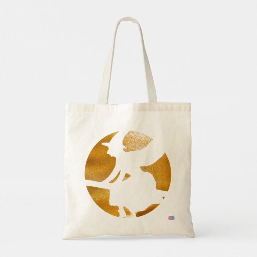 Middernacht Vlucht Boodschappentas Tote Bag (Achterkant)