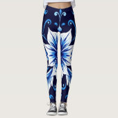 middernachtbloemleggings leggings (Voorkant)