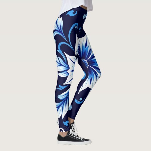 middernachtbloemleggings leggings (Rechts)