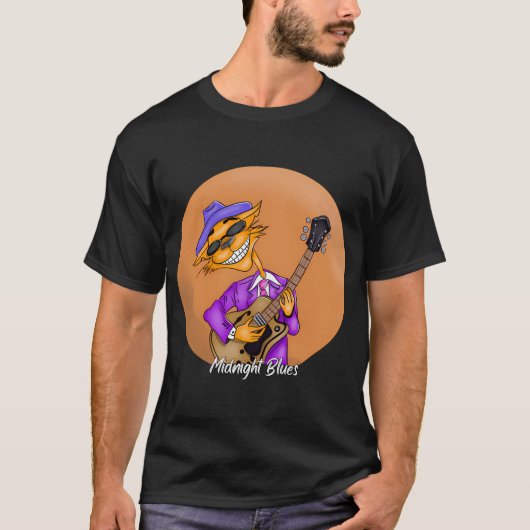 Middernachtblues T-shirt (Voorkant)