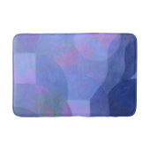 Middernachtbogen - Indigo Abstracte geometrie Badmat (Voorkant)