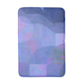 Middernachtbogen - Indigo Abstracte geometrie Badmat (Voorkant Verticaal)