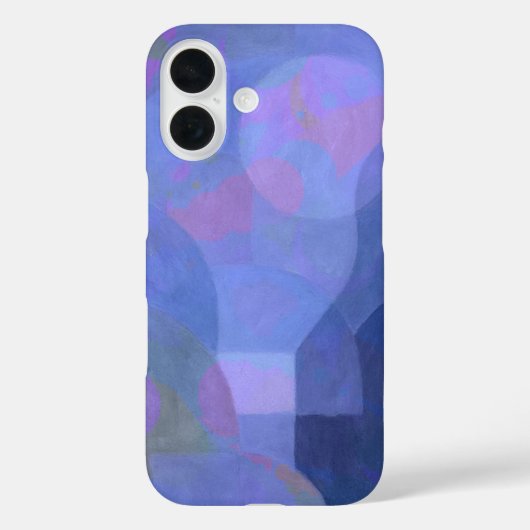 Middernachtbogen - Indigo Abstracte geometrie Case-Mate iPhone Case (Achterkant)