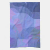 Middernachtbogen - Indigo Abstracte geometrie Theedoek (Verticaal)