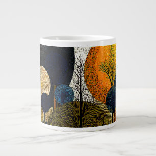 Middernachtbos op de planeet Mercurius #1      Grote Koffiekop