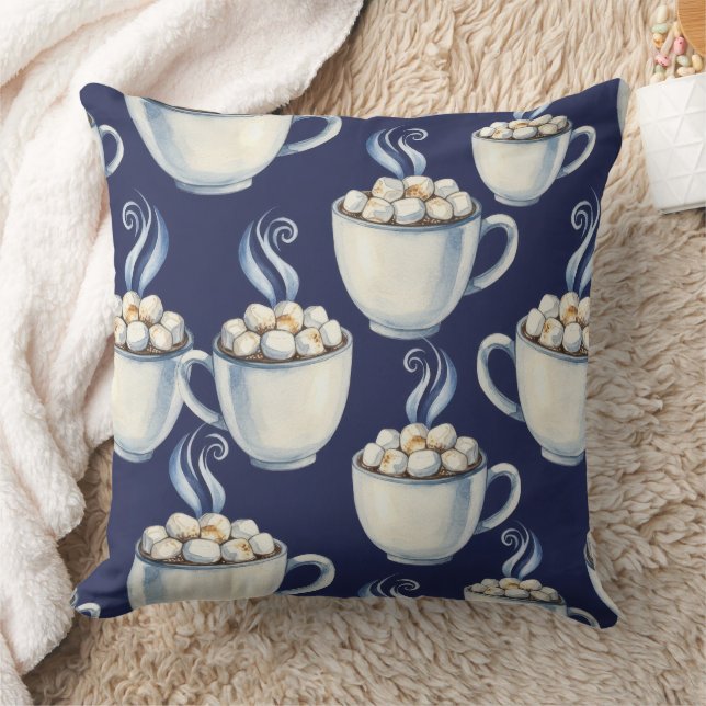 Middernachtcocoa – Knus Winter Kussen (Deken)
