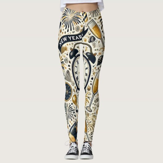 Middernachtelijke Belofte Leggings (Voorkant)