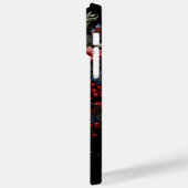 Middernachtelijke hemel en rode posies Case-Mate iPhone case (Achterkant / Links)