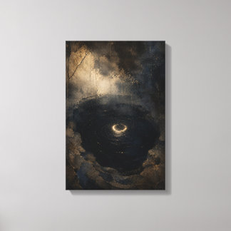 Middernachtelijke put — KŌAN Canvas Afdruk