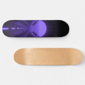 Middernachtelijke rit  persoonlijk skateboard (Horizontaal)