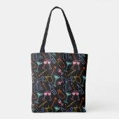 middernachtfeest tote bag (Achterkant)