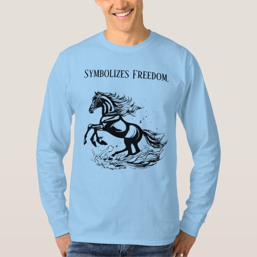 Middernachtgalop T-shirt (Voorkant)