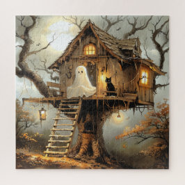 Middernachtgasten bij de Lantern Tree Legpuzzel