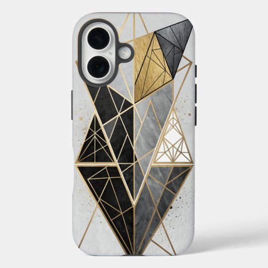 middernachtgeometrie Case-Mate iPhone case (Achterkant)