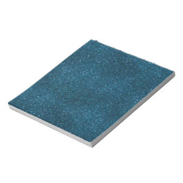 Middernachtgroene glitter notitieblok