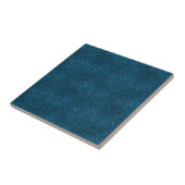 Middernachtgroene Glitter Tegeltje (Zijkant)