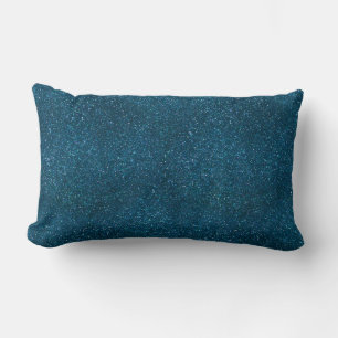 Middernachtgroene glitters kussen