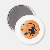 Middernachtheks in de lucht magneet (Voorkant / Achterkant)