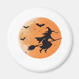 Middernachtheks in de lucht magneet