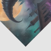 Middernachtheks in het maanverlichte Venetië met g Tissuepapier (Detail)