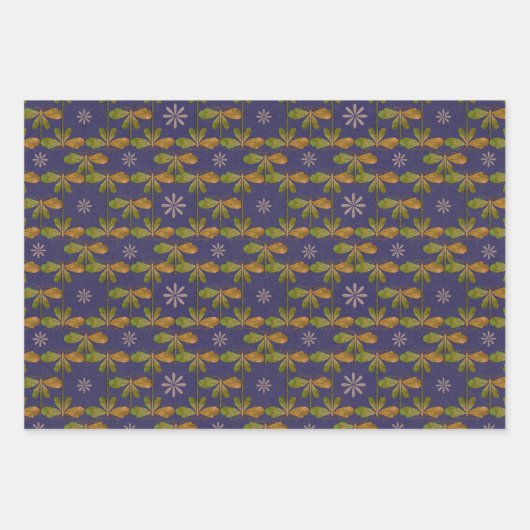 middernachtlibel inpakpapier vel (Voorkant 3)