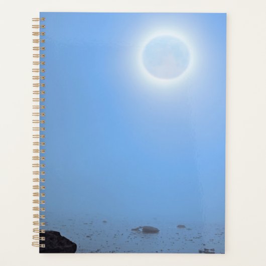 Middernachtmaan | Arctisch gebied, Svalbard Planner (Voorkant)